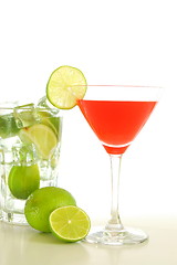 Image showing red drink