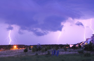 Image showing lightning