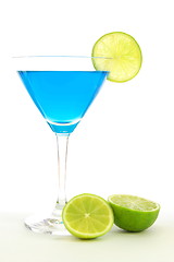 Image showing blue drink