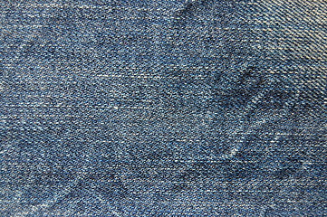 Image showing jeans texture