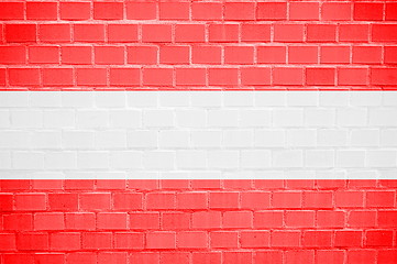 Image showing flag of austria