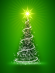 Image showing green christmas