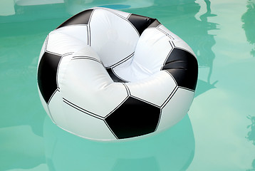 Image showing Floating Rubber Inflatable Armchair