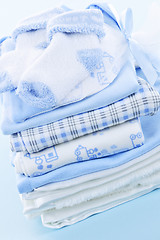 Image showing Baby boy clothes