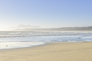 Image showing Coast of Pacific ocean, Vancouver Island, Canada