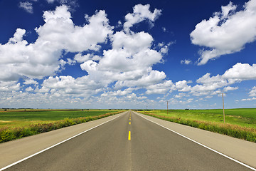 Image showing Prairie highway