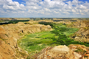 Image showing Badlands in Alberta, Canada