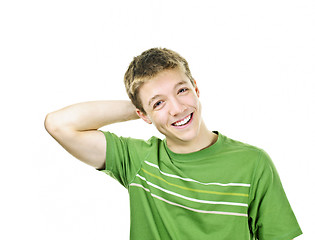 Image showing Happy young man