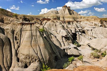 Image showing Badlands in Alberta, Canada