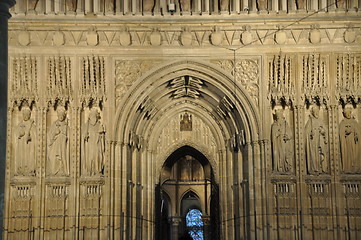 Image showing Canterbury Cathedral in England