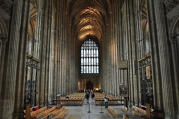 Image showing Canterbury Cathedral in England