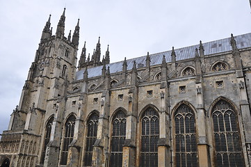 Image showing Canterbury Cathedral in England