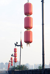 Image showing Red lanterns