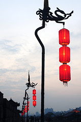 Image showing Red lanterns