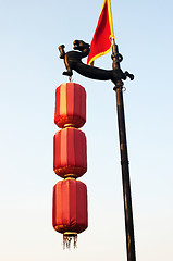 Image showing Red lanterns