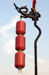 Image showing Red lanterns