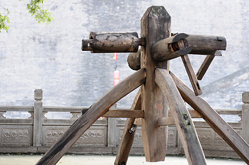 Image showing Chinese ancient water well