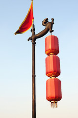 Image showing Red lanterns