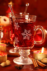 Image showing Hot wine punch