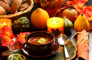 Image showing Goulash soup for Thanksgiving