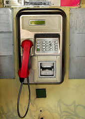 Image showing Public telephone