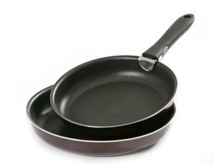 Image showing two teflon pans