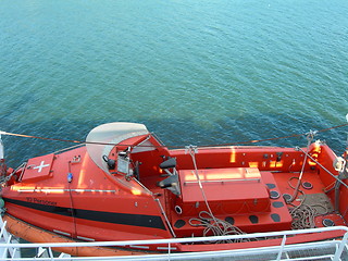 Image showing Life-boat