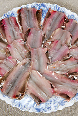Image showing salted anchovies