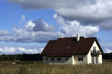 Image showing The modern house