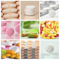 Image showing pills collection