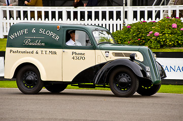 Image showing American retro car