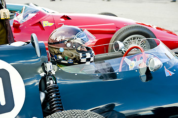 Image showing Vintage racer car