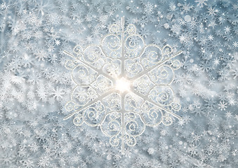 Image showing Christmas decoration background