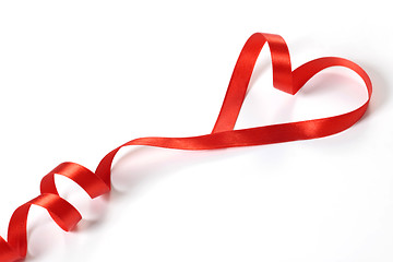 Image showing red ribbon heart
