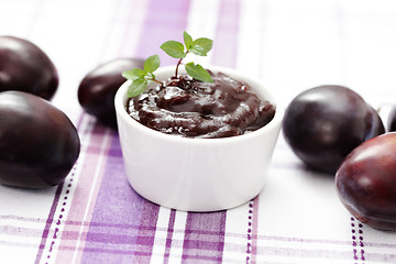 Image showing plum jam