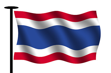 Image showing Flag of Thailand