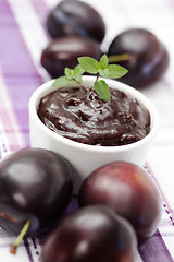 Image showing plum jam