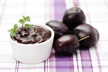 Image showing plum jam