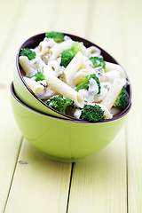 Image showing penne with broccoli