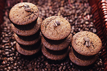 Image showing espresso muffins