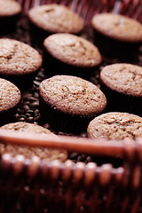 Image showing espresso muffins