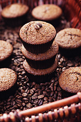 Image showing espresso muffins