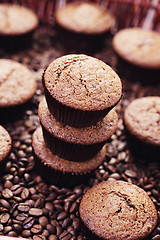 Image showing espresso muffins