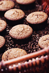 Image showing espresso muffins