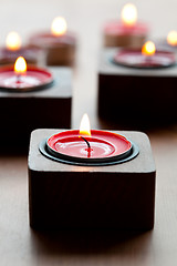 Image showing Close-up of candles