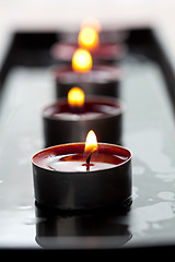 Image showing Close-up of candles