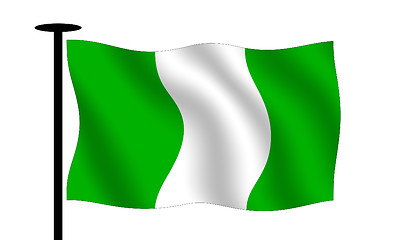 Image showing Flag of nigeria