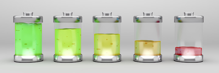 Image showing Liquid batteries