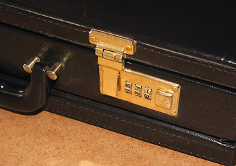 Image showing combination lock on a briefcase