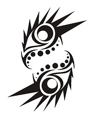 Image showing tribal tattoo